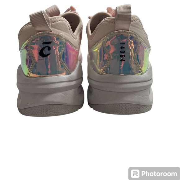 Clove womens 9 Shoes Sneakers Healthcare Nursing Pink Holographic Limited Ed - Picture 4 of 10